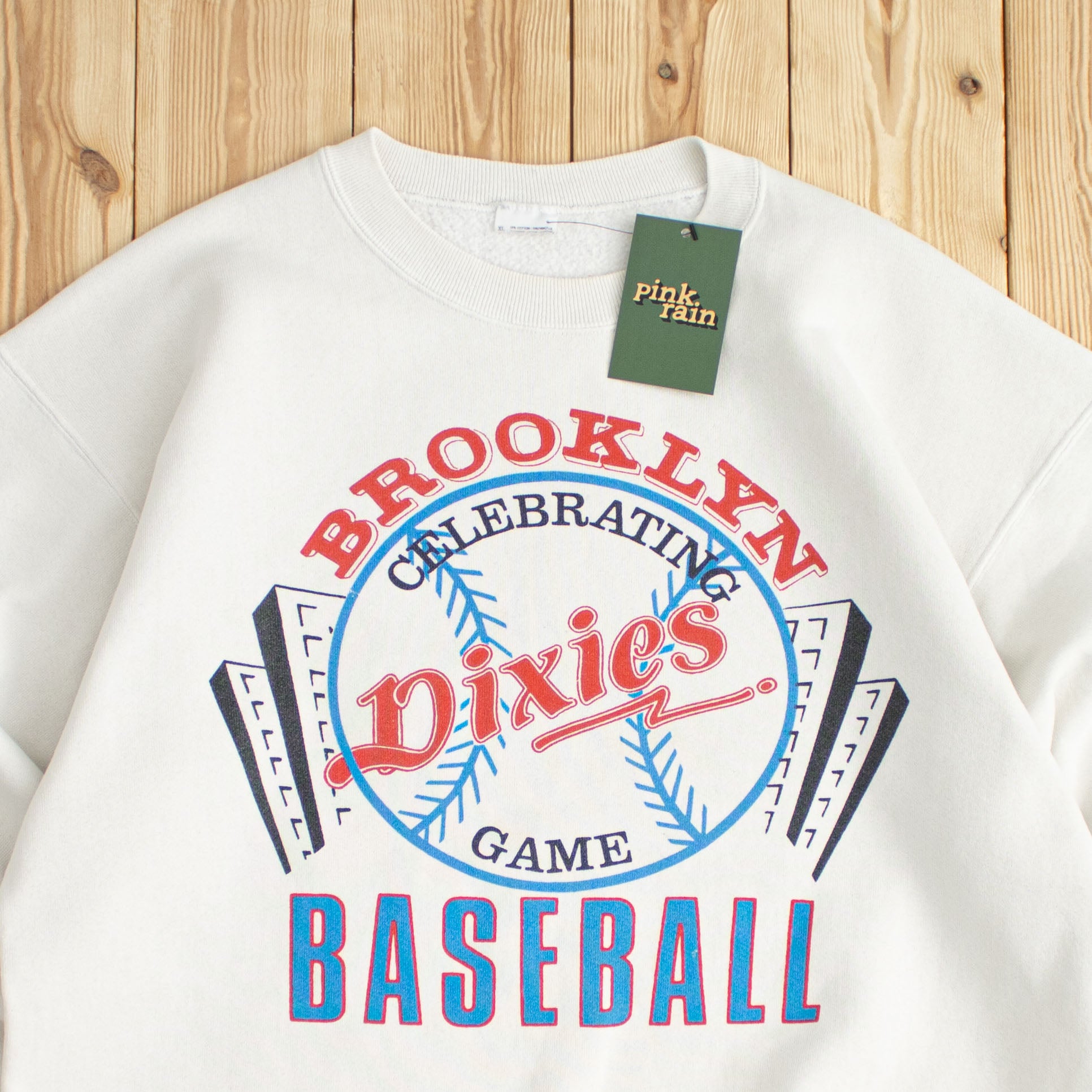 (M) Vintage Brooklyn Dixies Baseball Sweatshirt