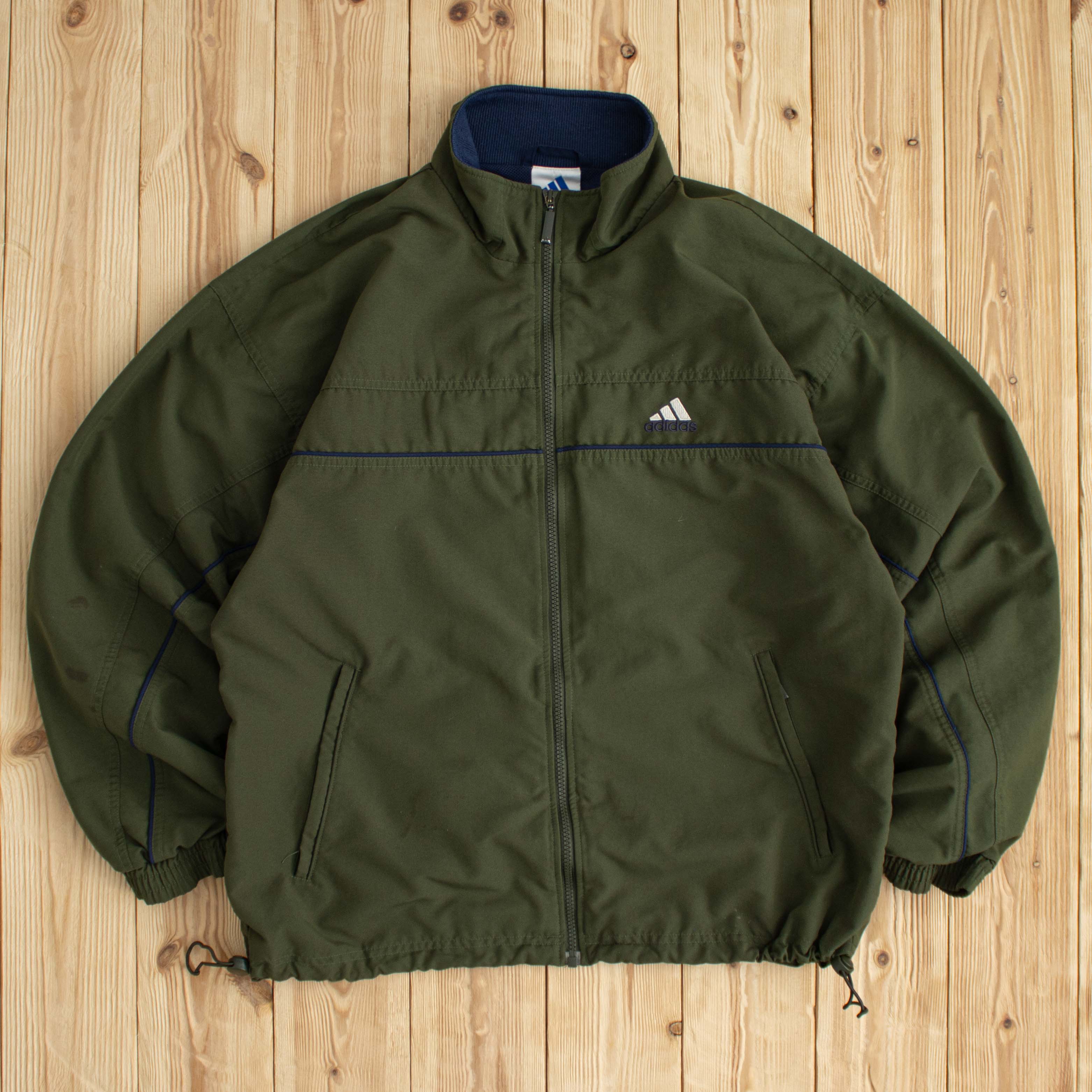 (L) Vintage Adidas Embroidered Jacket