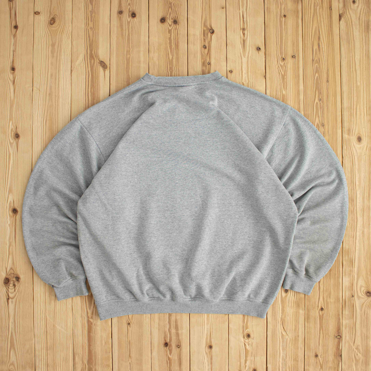 (XL) Adidas Vintage Essential Embroidered Sweatshirt Gray