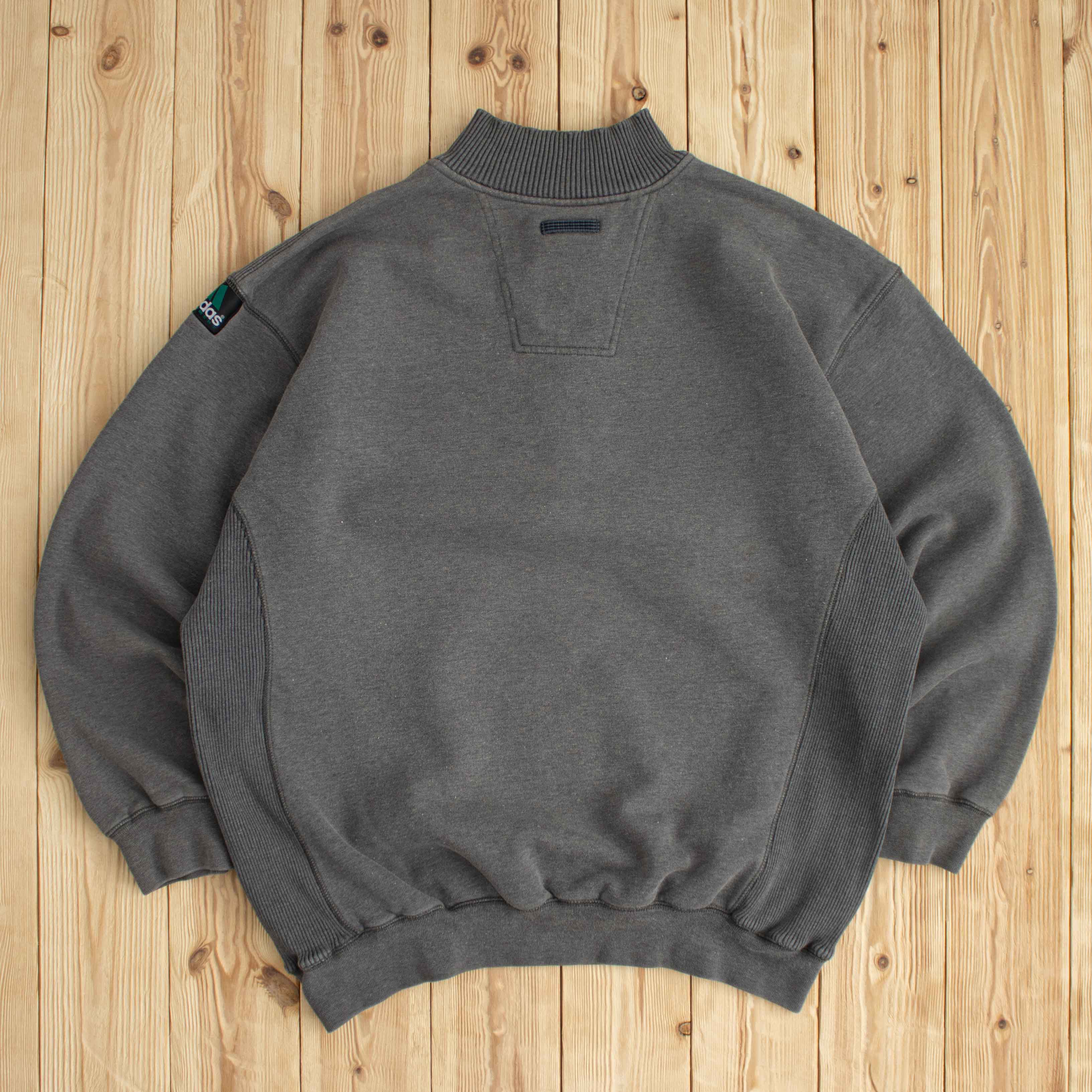 (XL) Vintage Adidas Equipment Embroidered Quarter-Zip