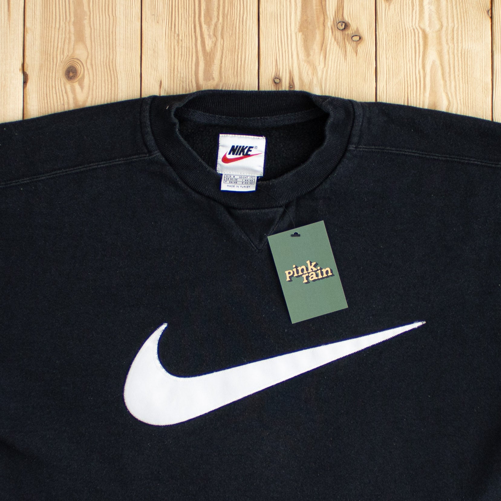 (S) Vintage Nike Swoosh Embroidered Sweatshirt