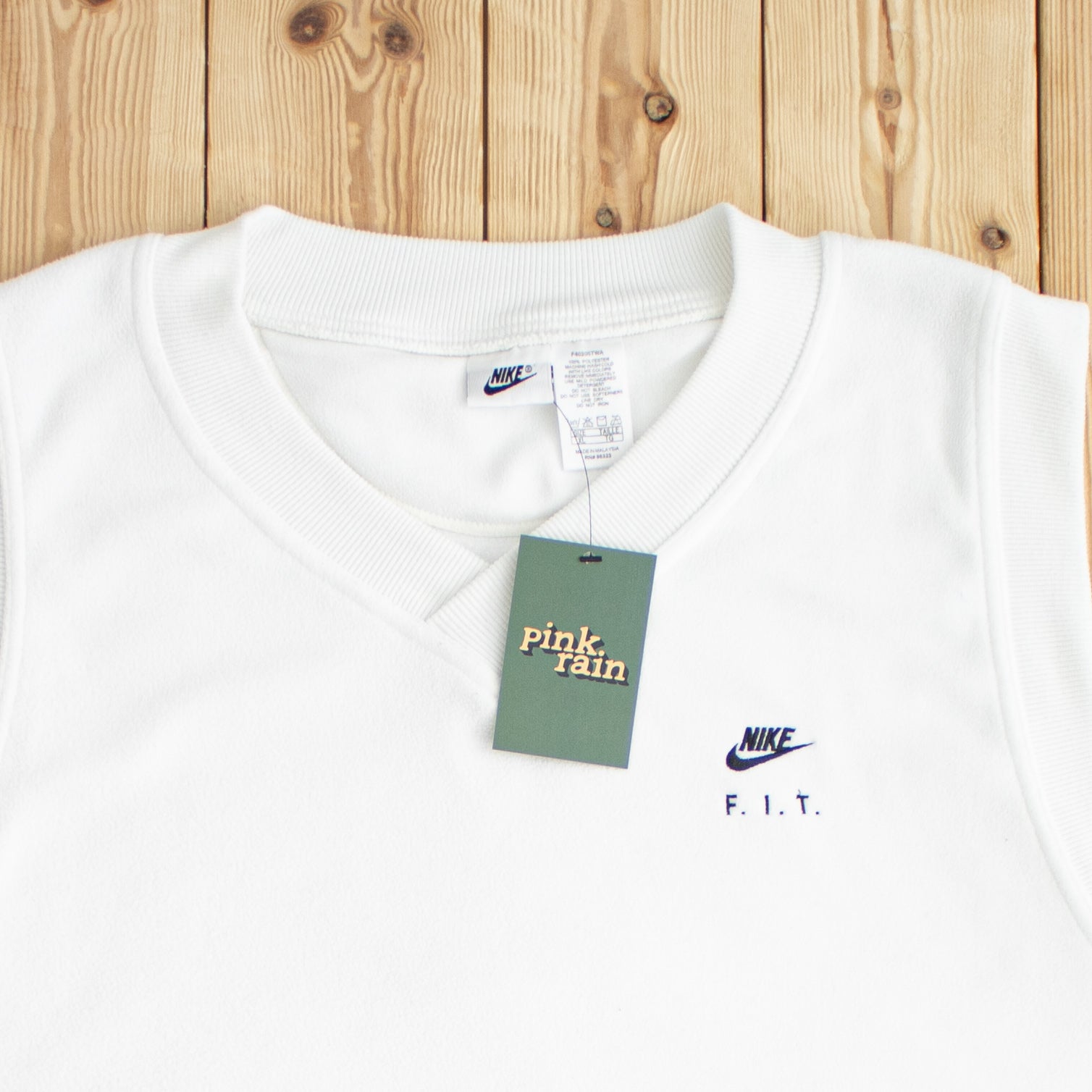 (XL) Vintage Nike F.I.T. Embroidered Fleece Vest
