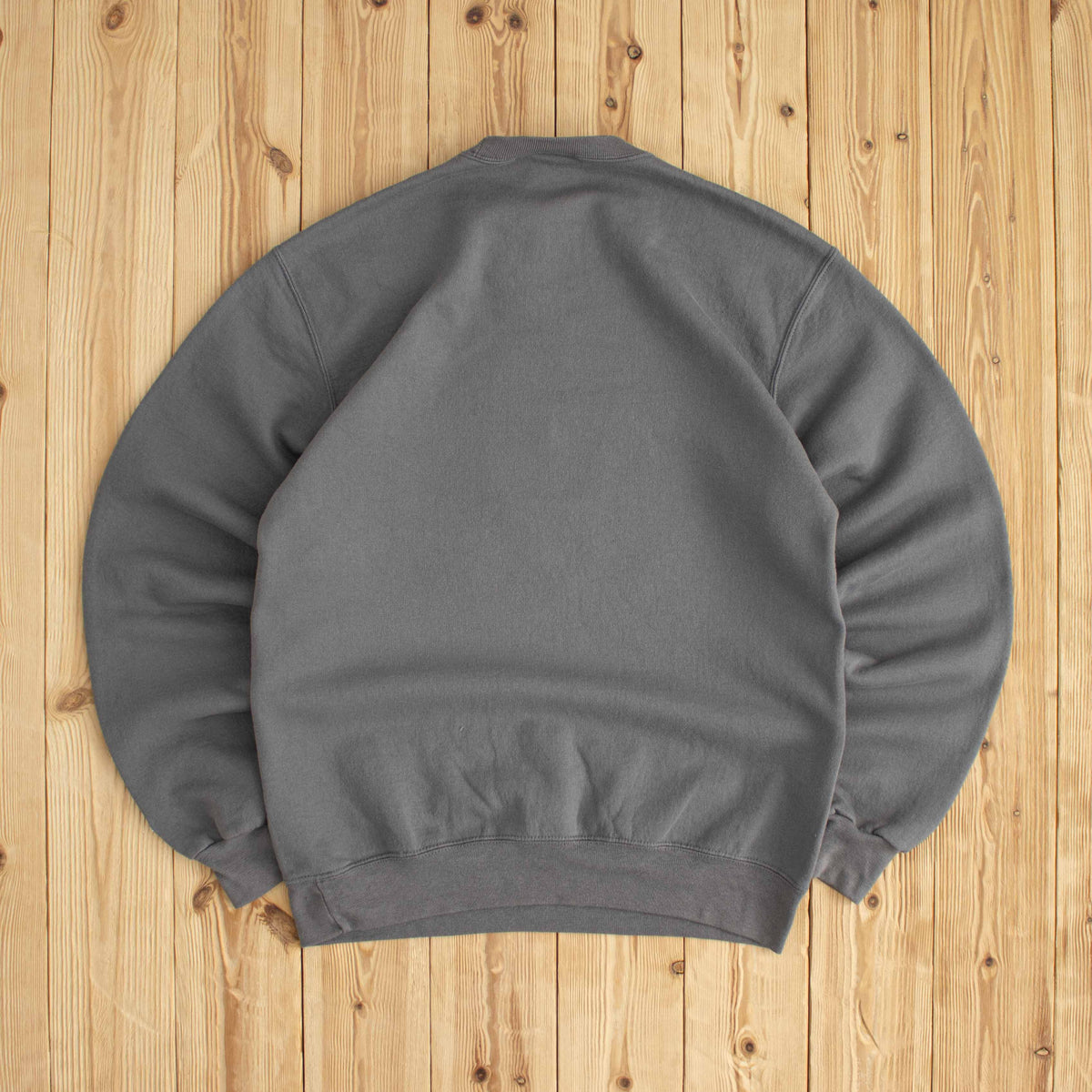 (M) Champion Utah Utes Vintage Embroidered Sweatshirt Gray