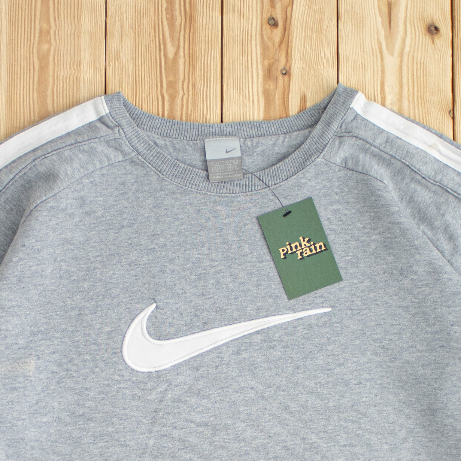 (M) Vintage Nike Swoosh Embroidered Sweatshirt