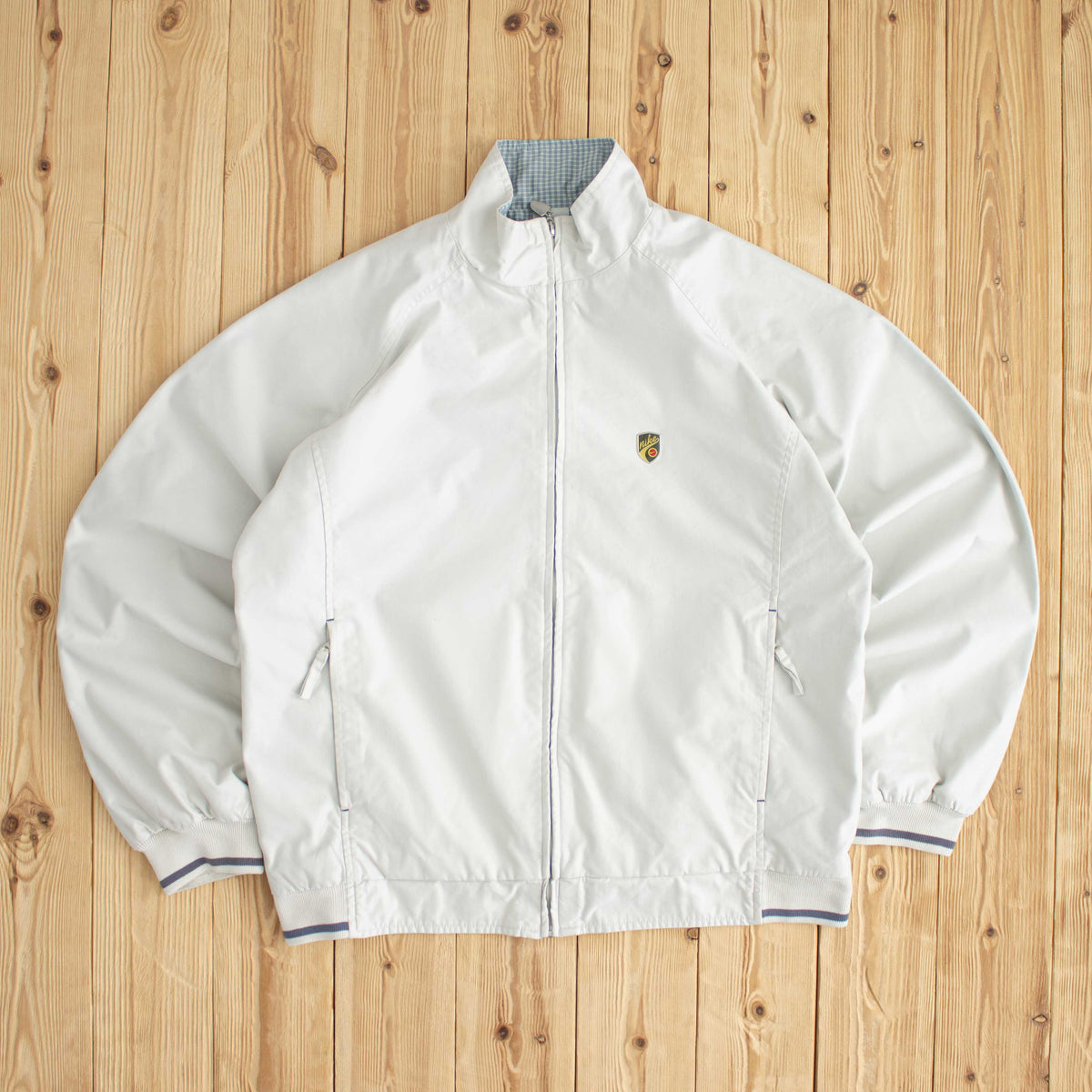 (L) Nike Vintage Embroidered Jacket Gray