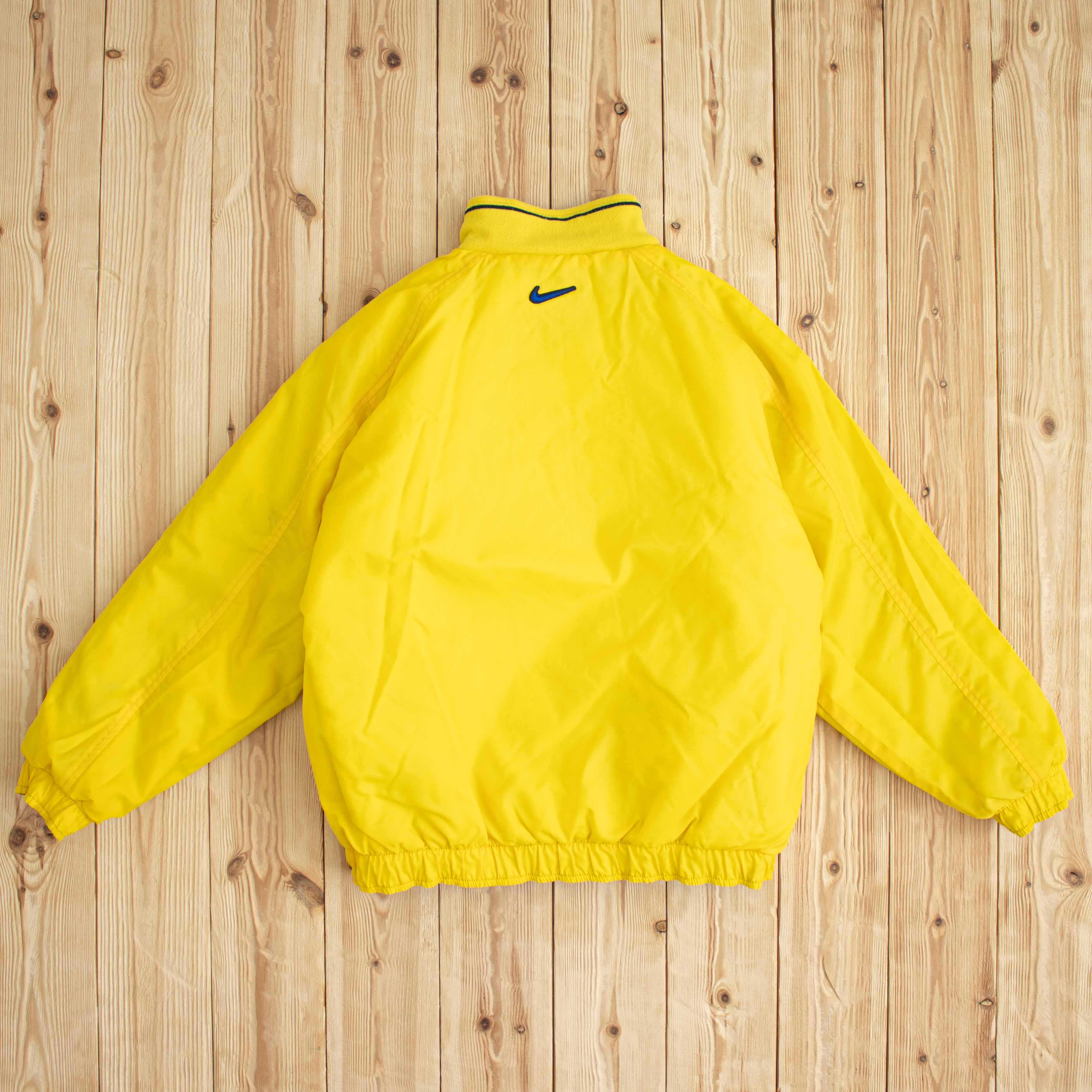 (S) Vintage Nike Embroidered Reversible Puffer Jacket