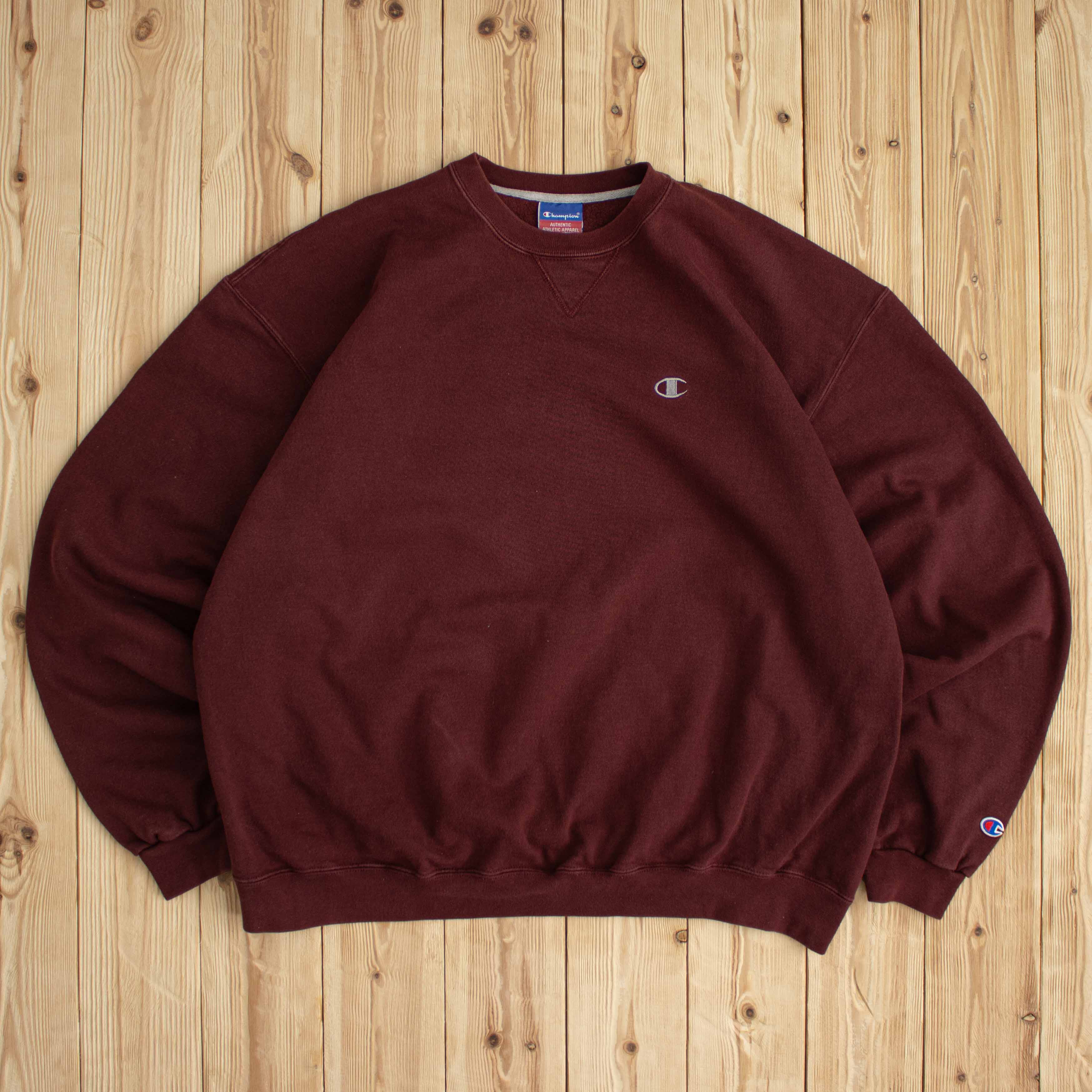 (XL) Vintage Champion Embroidered Sweatshirt