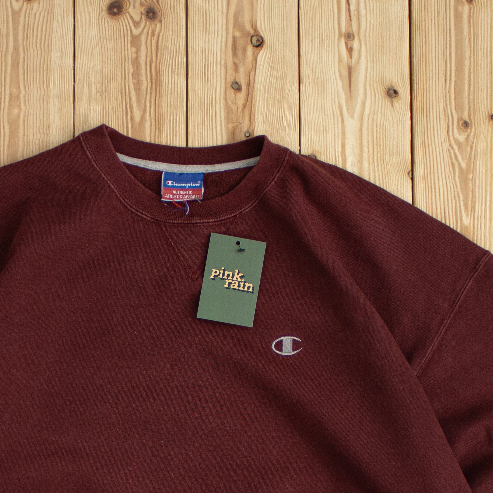 (XL) Vintage Champion Embroidered Sweatshirt