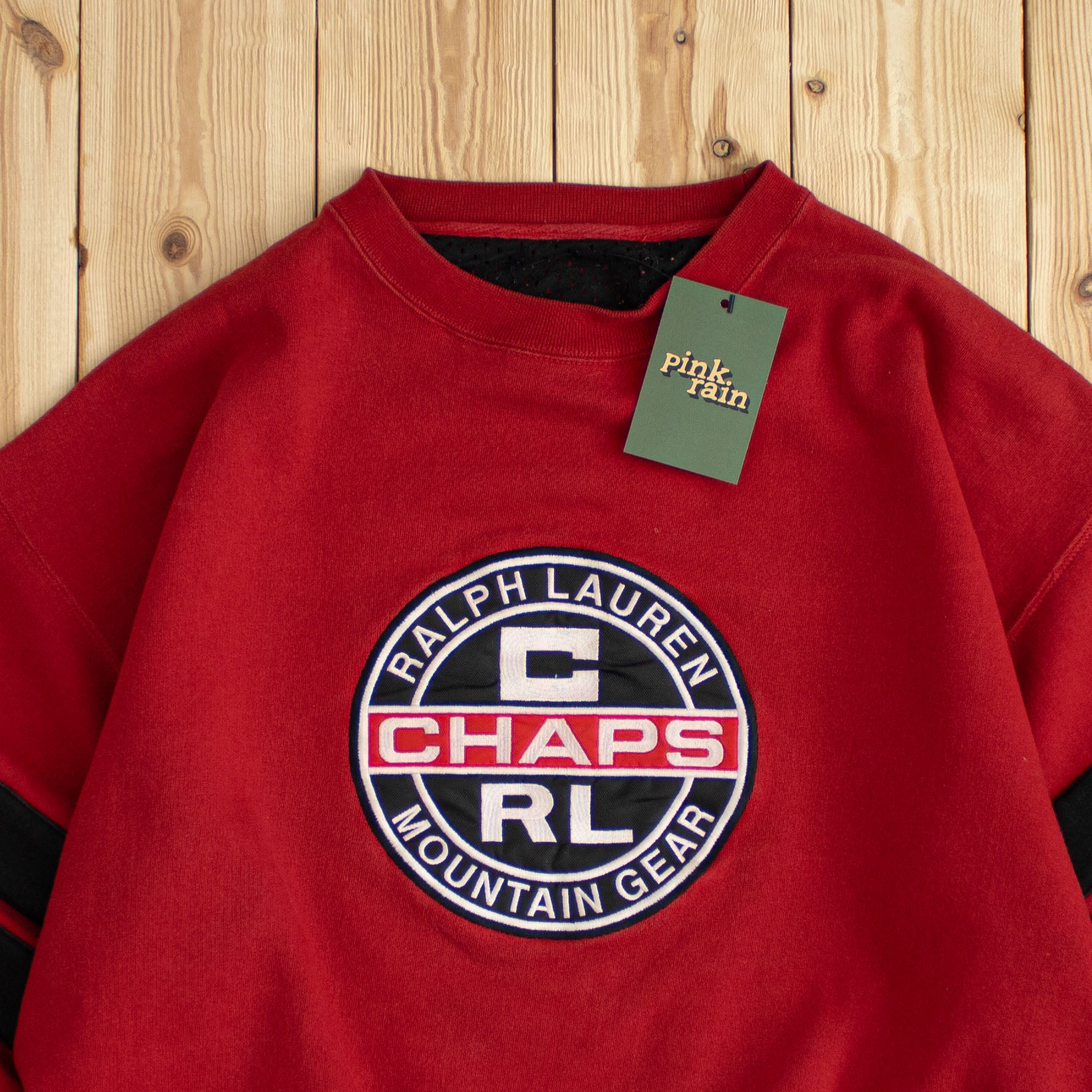 (M) Vintage Chaps Ralph Lauren Embroidered Sweatshirt