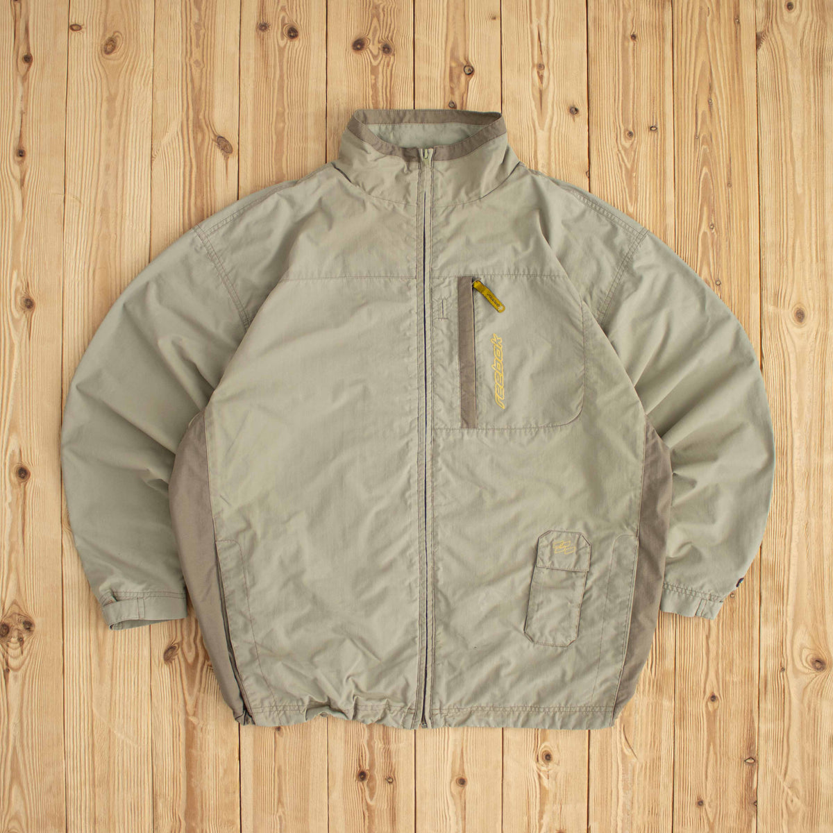 (L) Reebok Vintage Jacket Beige