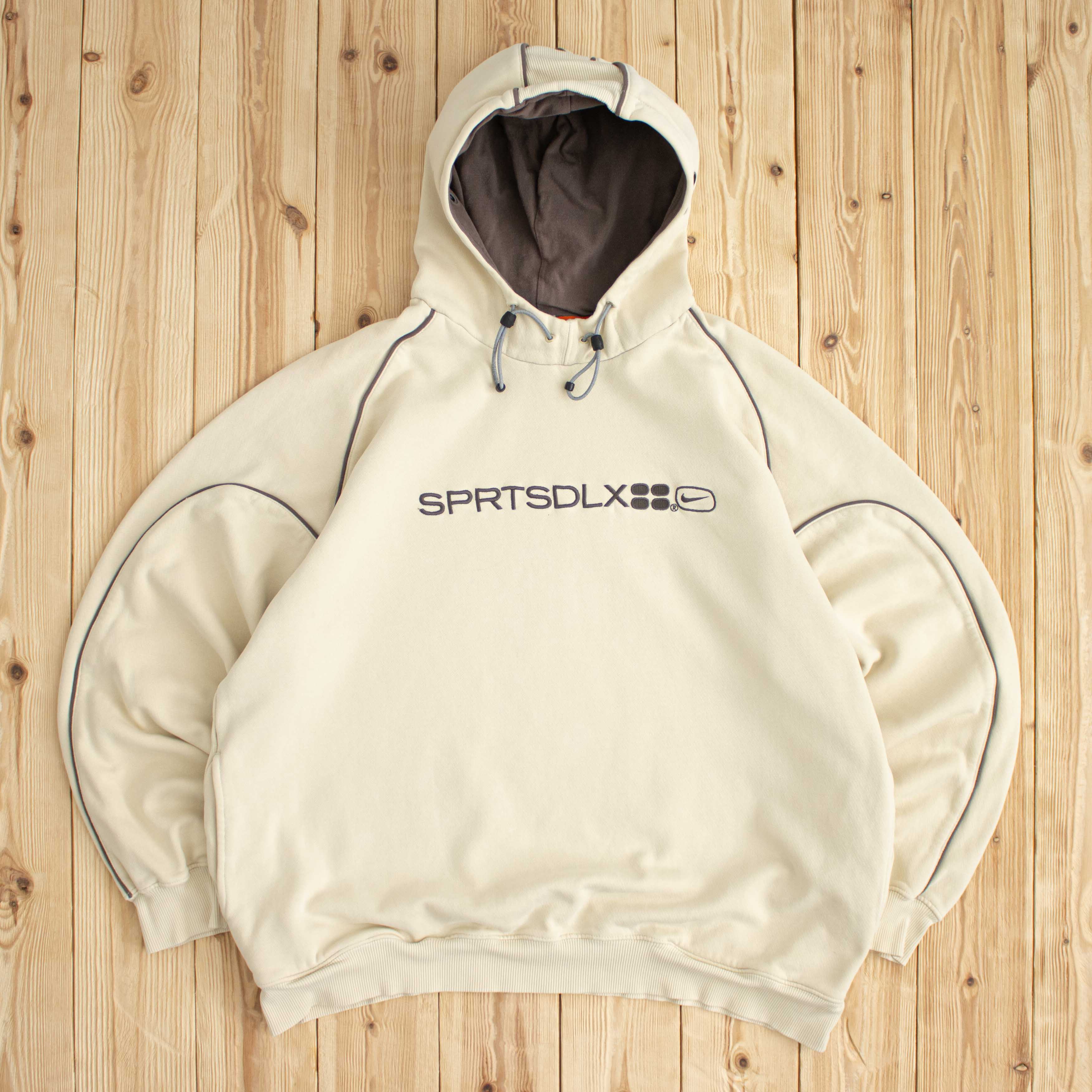 (L/XL) Vintage Nike SPRTSDLX Embroidered Hoodie