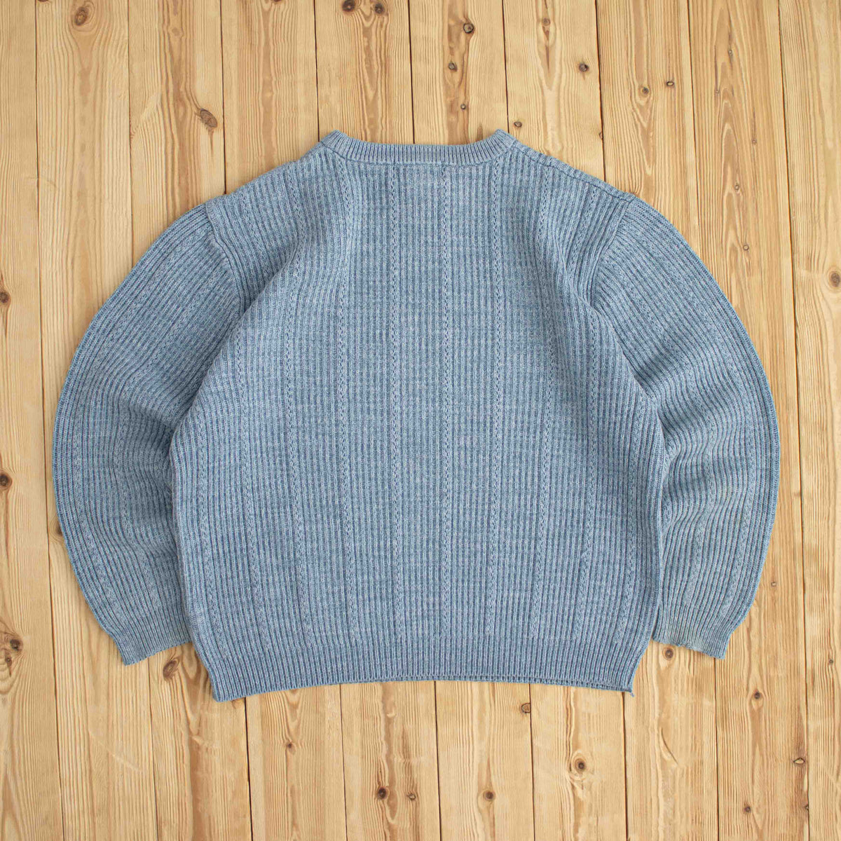 (M) Chaps Ralph Lauren Vintage Embroidered Sweatshirt Blue