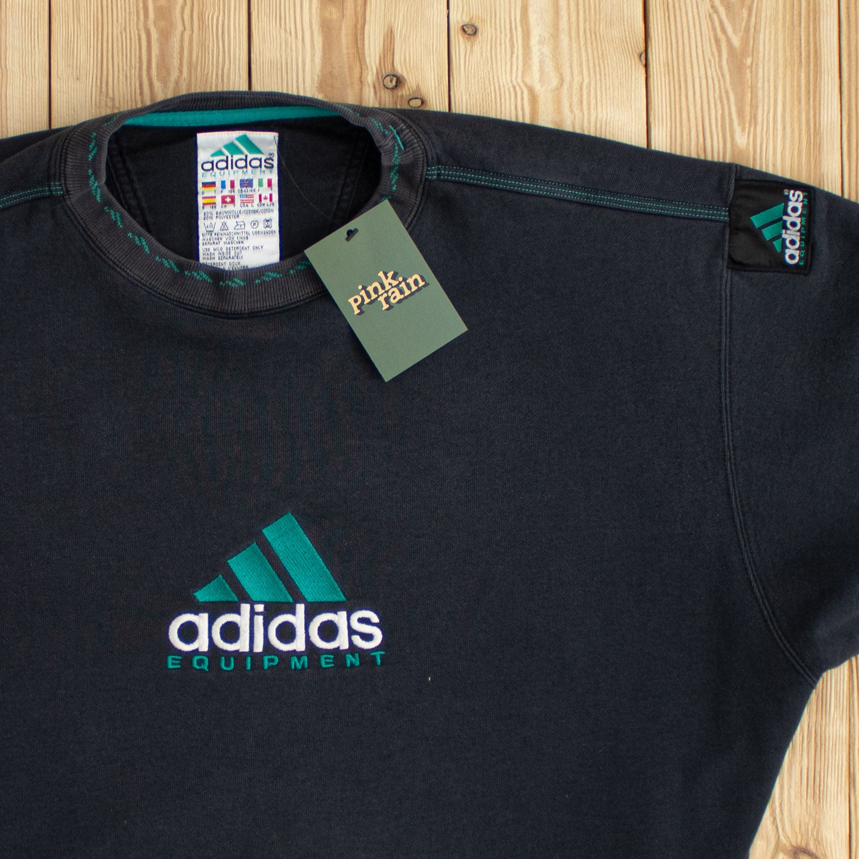 (M) Vintage Adidas Equipment Embroidered Sweatshirt