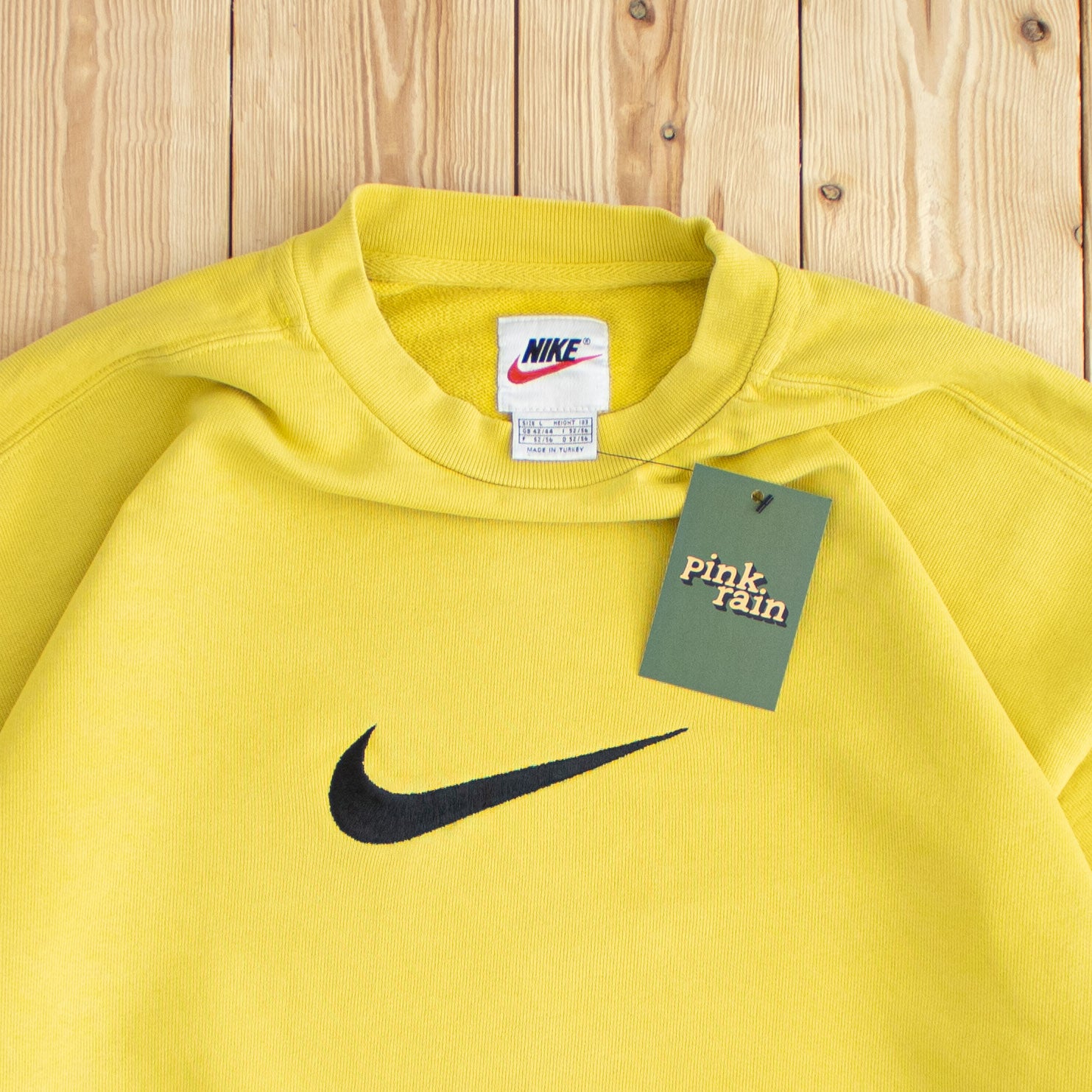 (L) Vintage Nike Swoosh Embroidered Sweatshirt