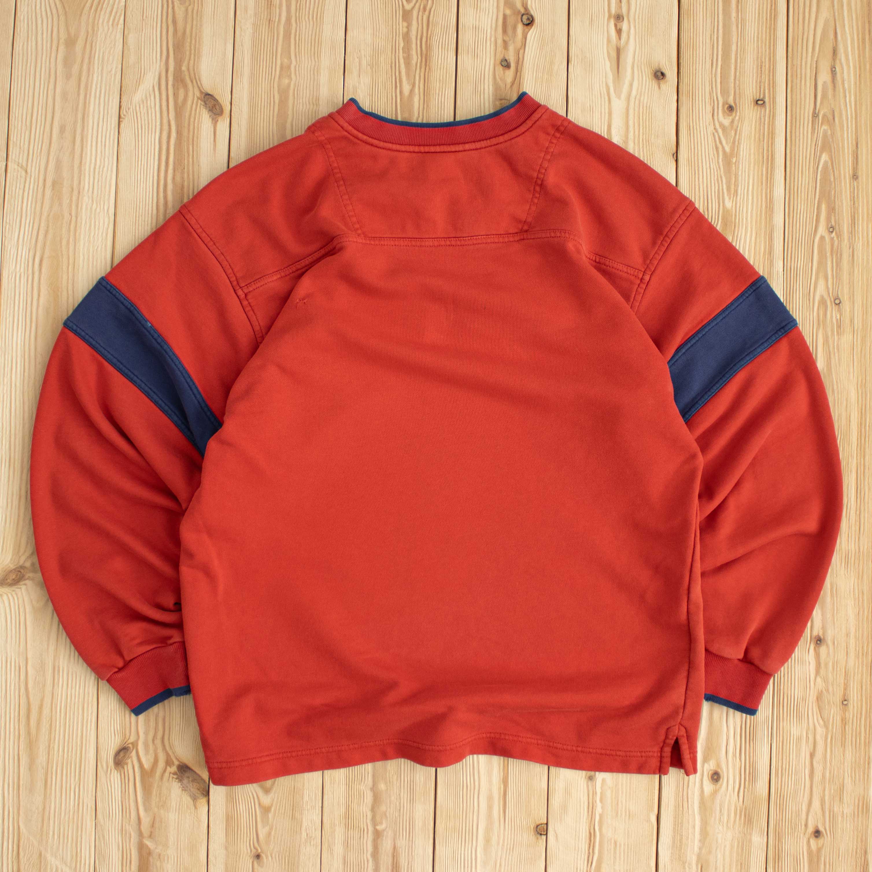 (S/M) Vintage Nike Swoosh Embroidered Sweatshirt