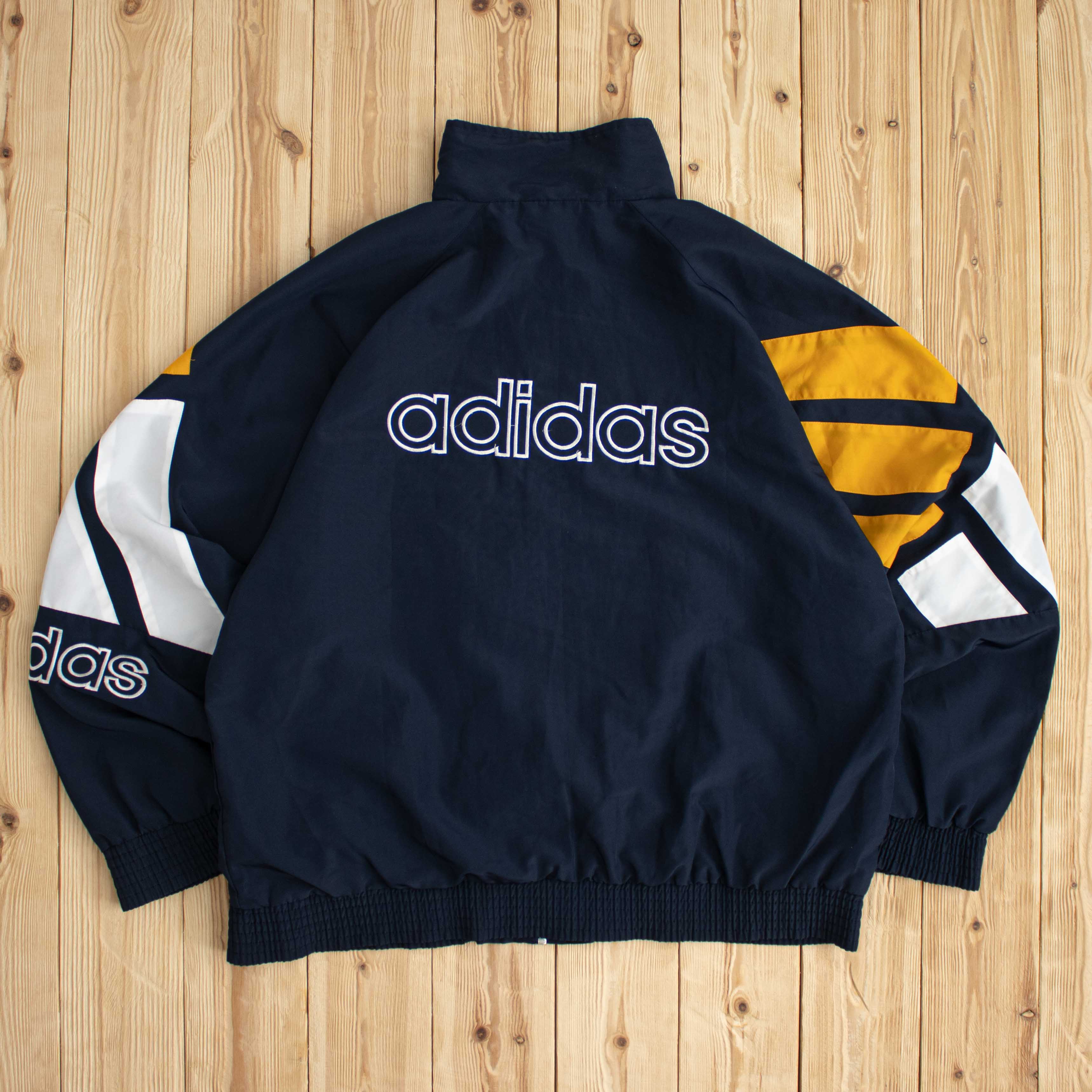 (L) Vintage Adidas Embroidered Jacket
