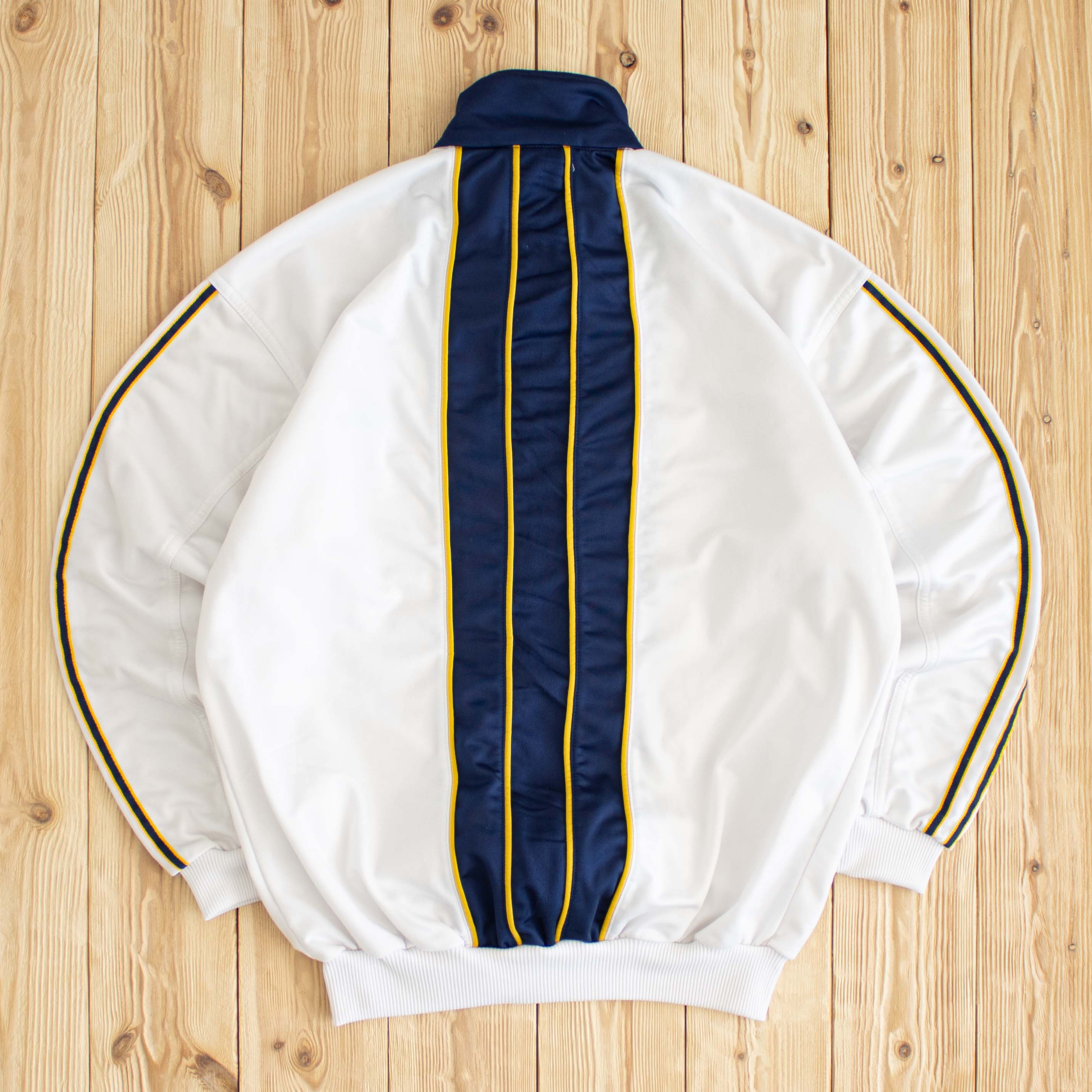 (S) Vintage Adidas Embroidered Full-Zip Sweatshirt