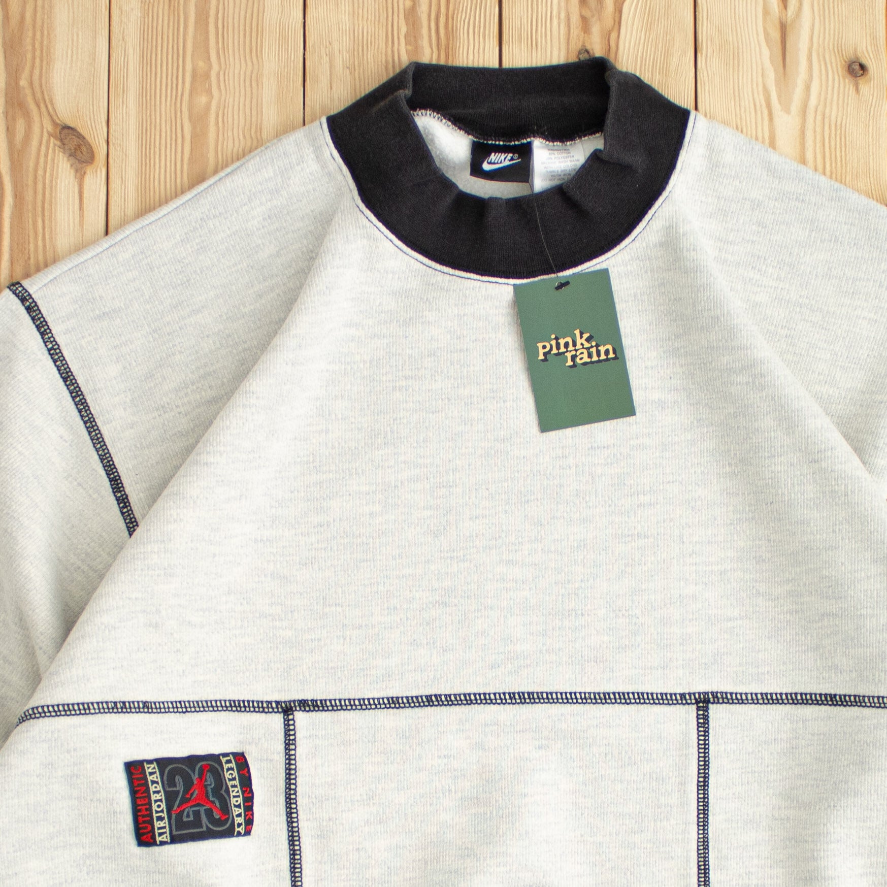 (L) Vintage Nike Air Jordan Embroidered Sweatshirt