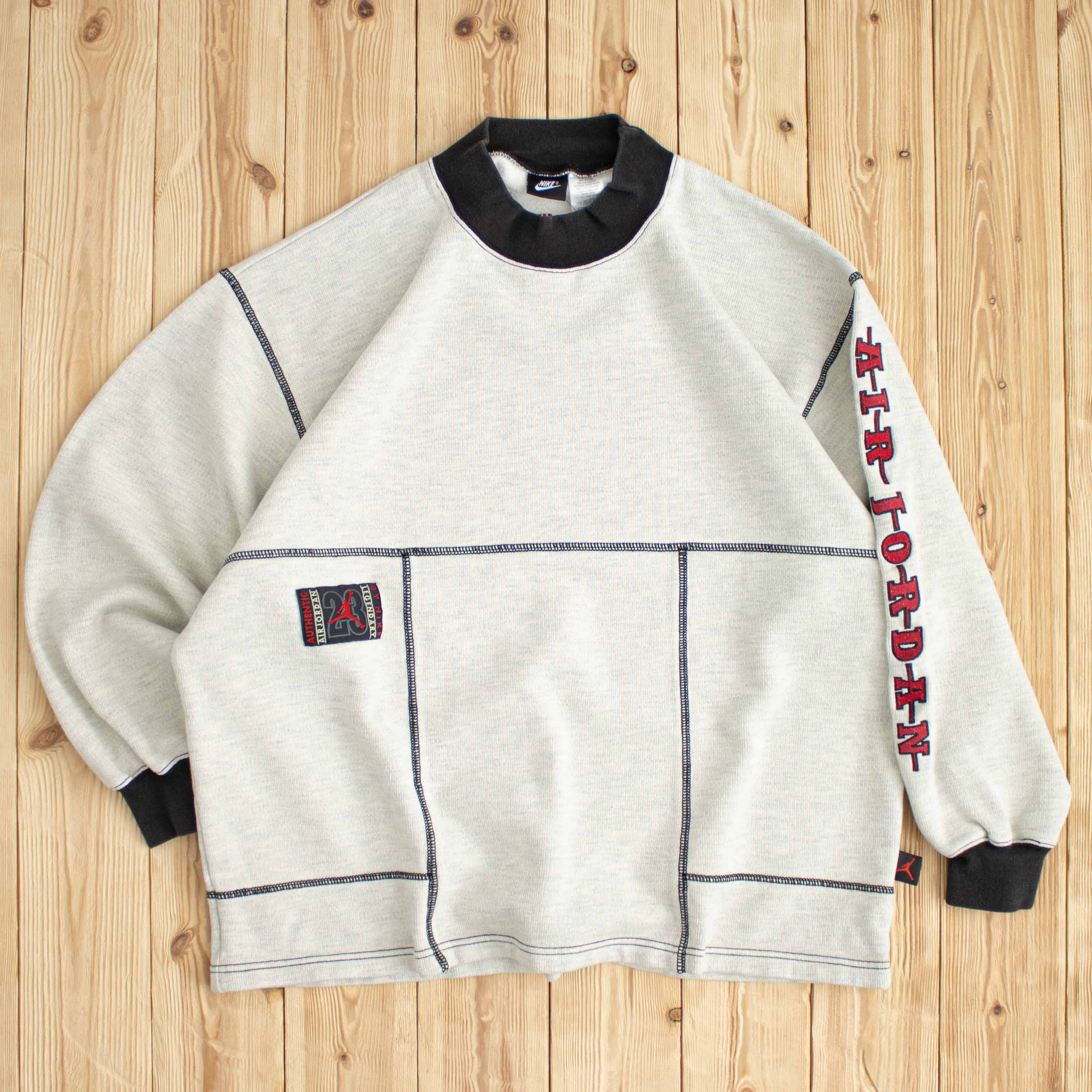 (L) Vintage Nike Air Jordan Embroidered Sweatshirt