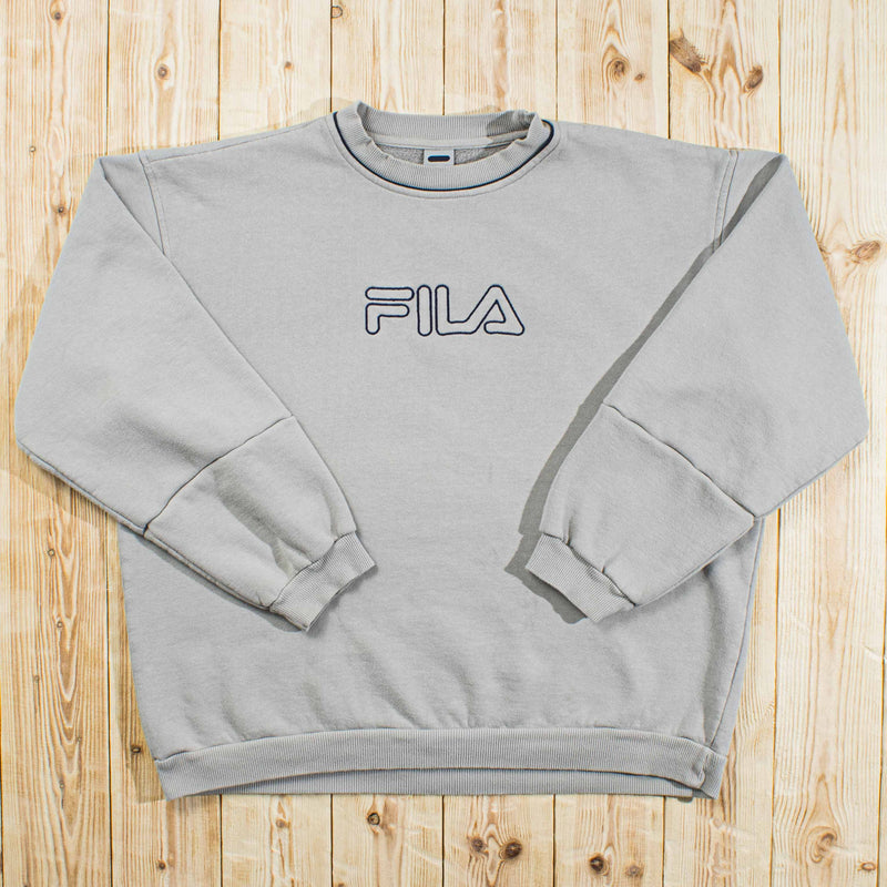 (M) Vintage Fila Embroidered Sweatshirt