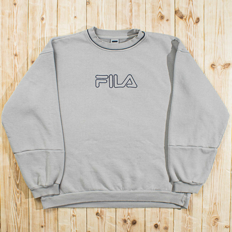 (M) Vintage Fila Embroidered Sweatshirt