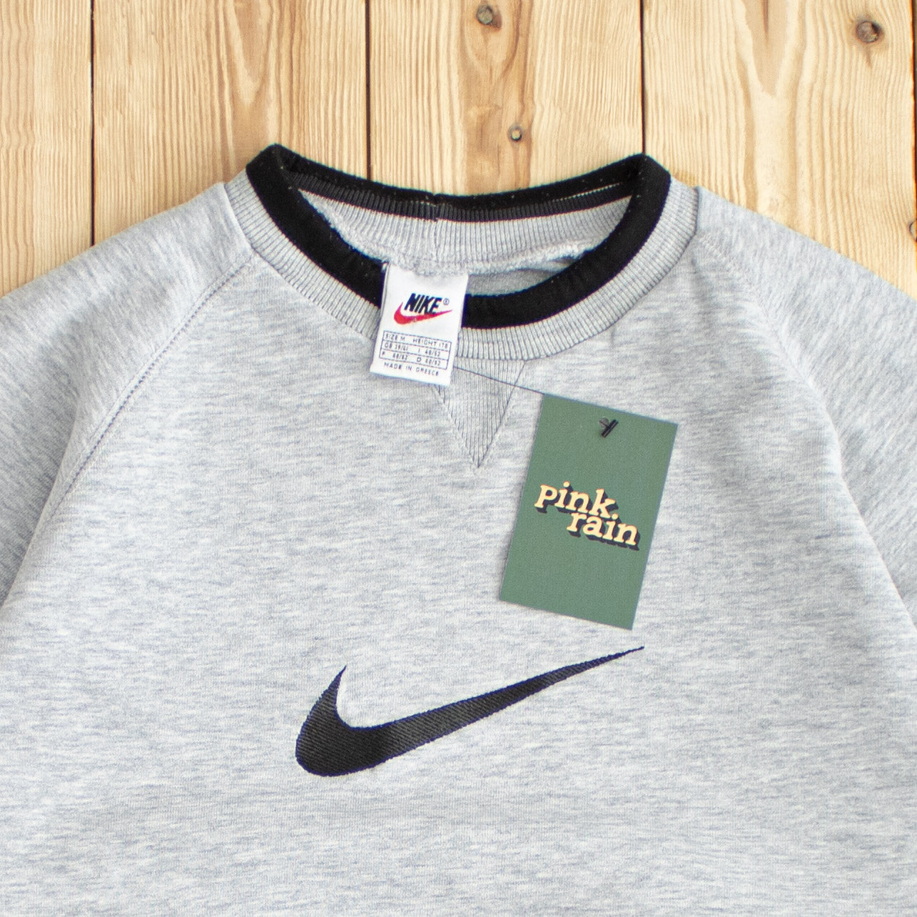 (M) Vintage Nike Swoosh Embroidered Sweatshirt