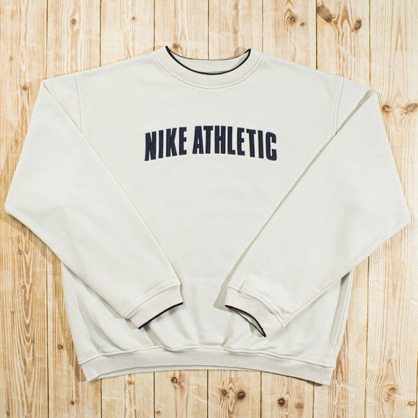 (M/L) Vintage Nike Athletic Embroidered Sweatshirt