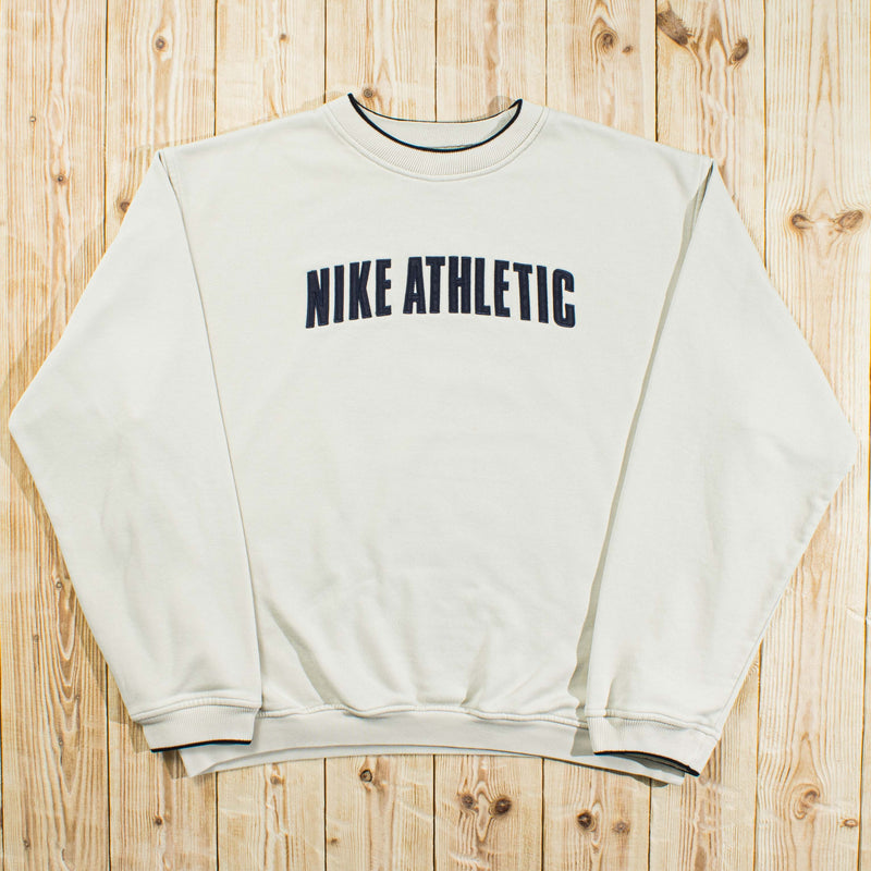 (M/L) Vintage Nike Athletic Embroidered Sweatshirt