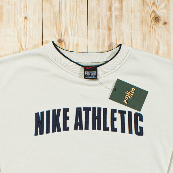 (M/L) Vintage Nike Athletic Embroidered Sweatshirt