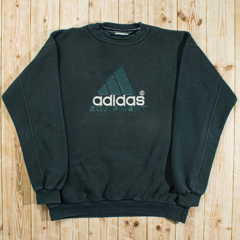 (XL) Vintage Adidas Embroidered Sweatshirt