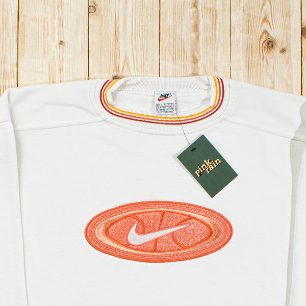 (M) Vintage Nike Swoosh Embroidered Sweatshirt