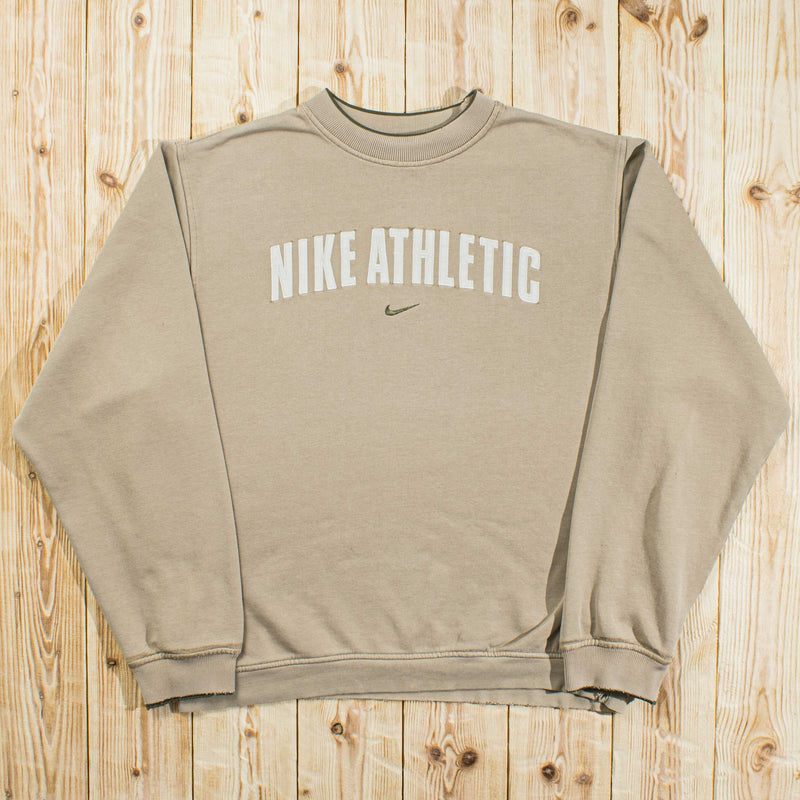 (S/M) Vintage Nike Athletic Embroidered Sweatshirt