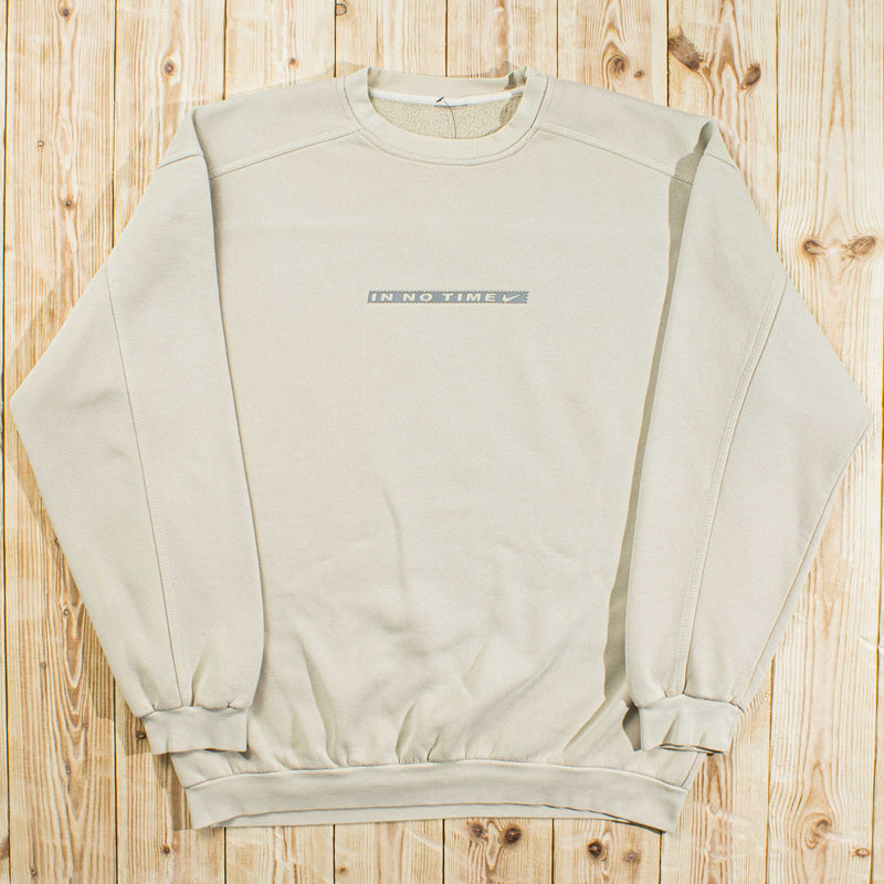 (L/XL) Vintage Nike "In No Time" Sweatshirt