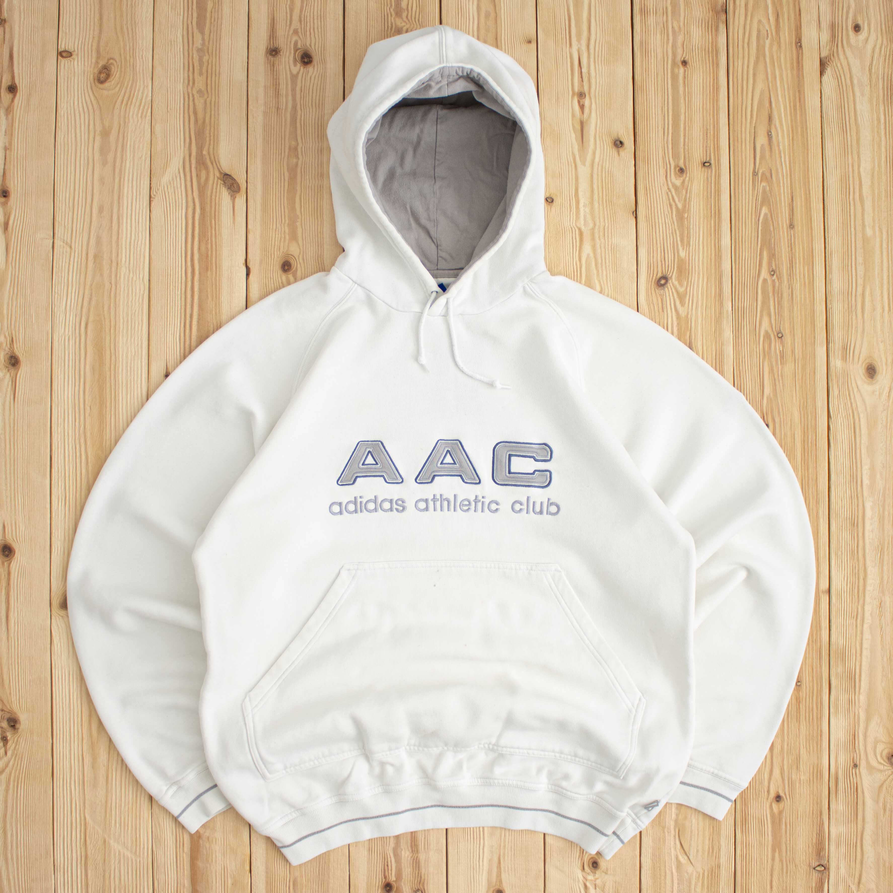 (M) Vintage Adidas AAC Embroidered Hoodie