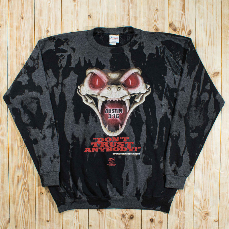 (XL) Vintage Santee 1998 ,,Don't Trust Anybody'' Printed Sweatshirt