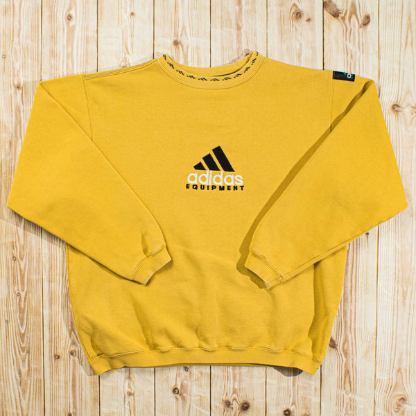 (S) Vintage Adidas Equipment Embroidered Sweatshirt