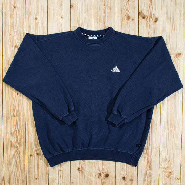 (M) Vintage Adidas Essential Embroidered Sweatshirt