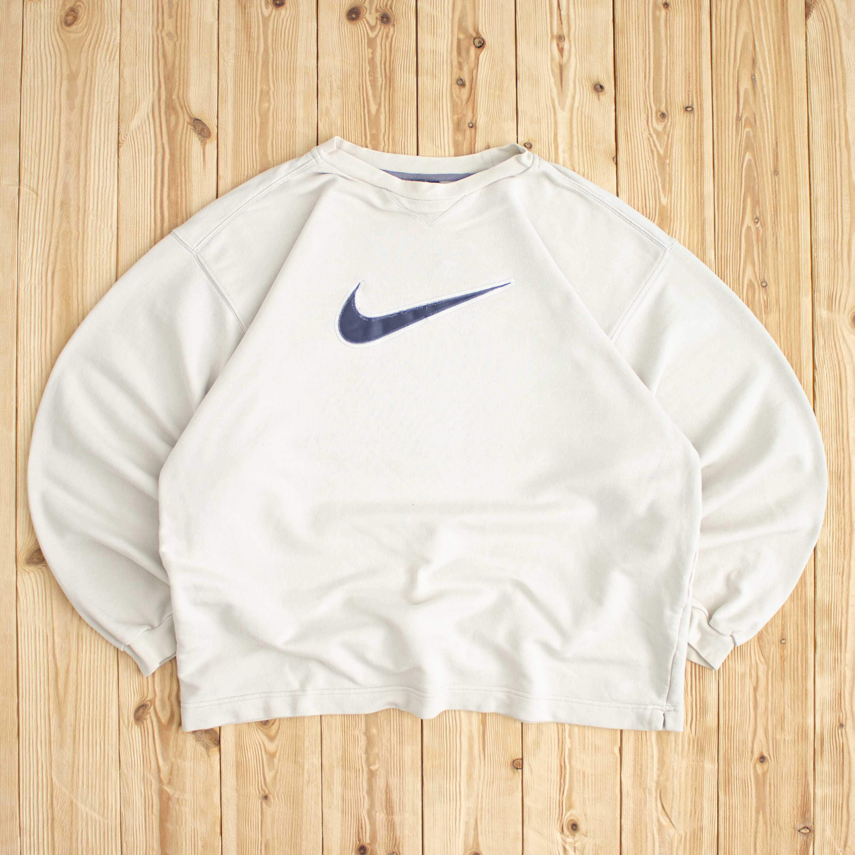(M) Vintage Nike Swoosh Embroidered Sweatshirt
