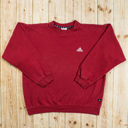 (M) Vintage Adidas Essential Embroidered Sweatshirt