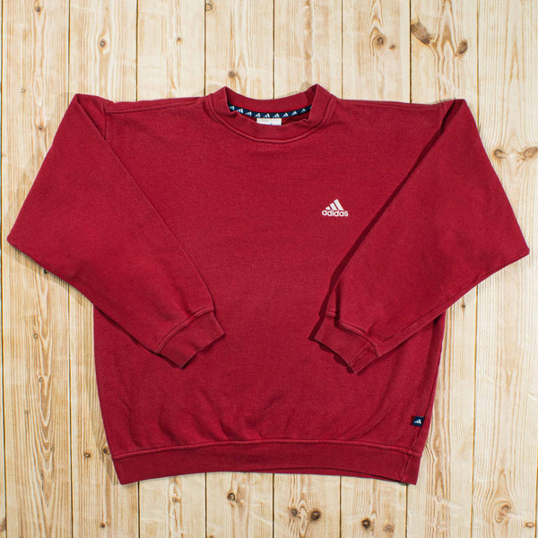 (M) Vintage Adidas Essential Embroidered Sweatshirt