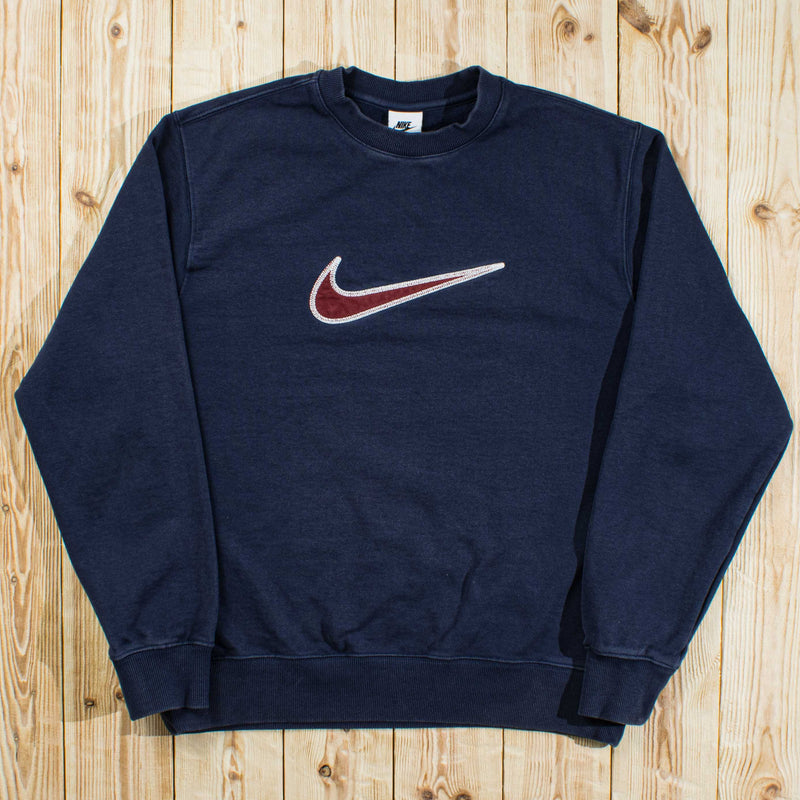 (M) Nike Swoosh Embroidered Sweatshirt