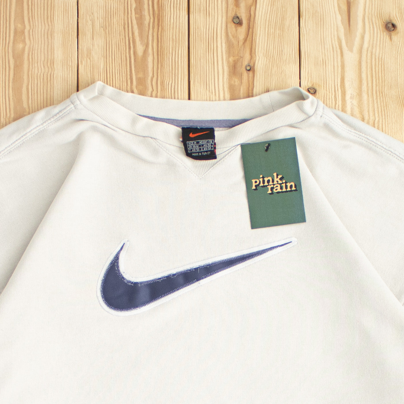 (M) Vintage Nike Swoosh Embroidered Sweatshirt