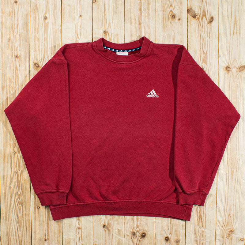 (M) Vintage Adidas Essential Embroidered Sweatshirt