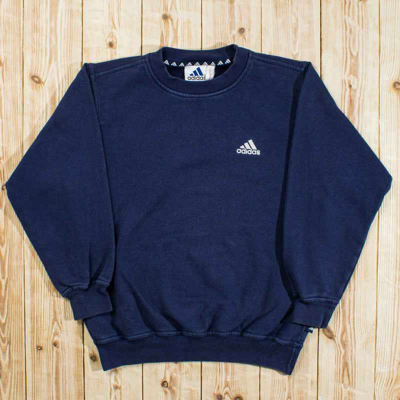 (S) Vintage Adidas Essential Embroidered Sweatshirt