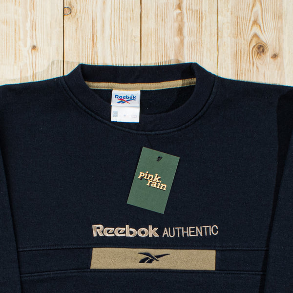 (M/L) Vintage Reebok Authentic Embroidered Sweatshirt