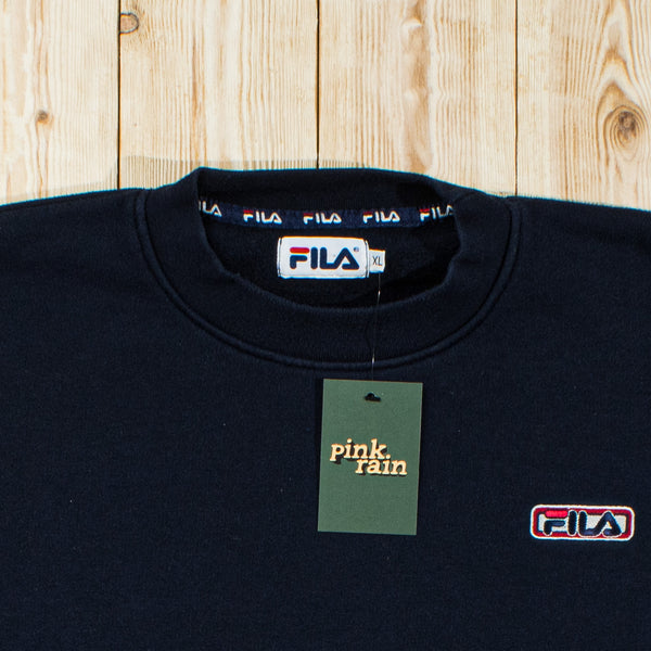 (L/XL) Vintage FILA Embroidered Sweatshirt