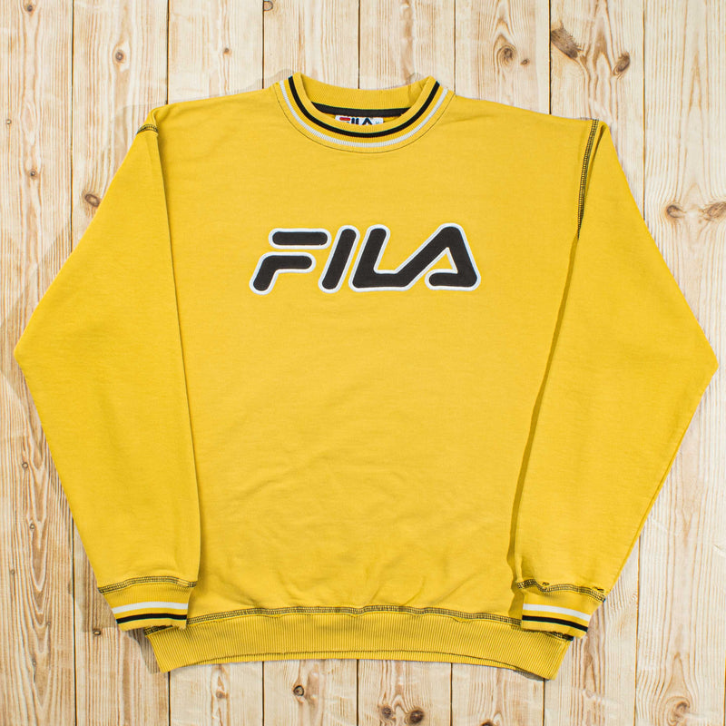 (M) Vintage FILA Embroidered Sweatshirt