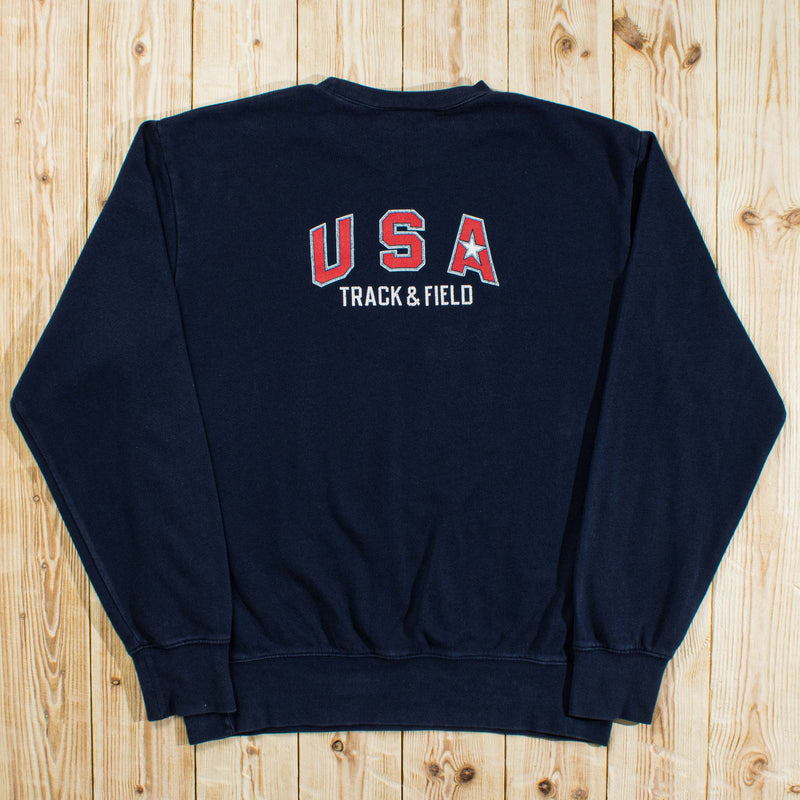 (M) Vintage Nike USA T&F Embroidered Sweatshirt