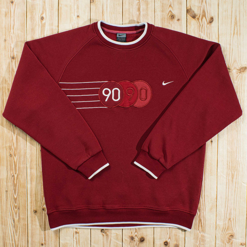 (L) Vintage Nike 90 Embroidered Sweatshirt