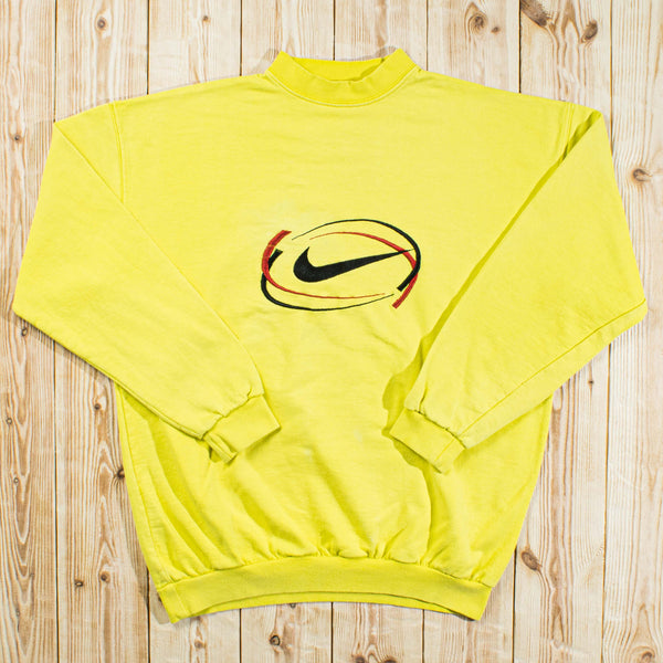 (M) Nike Swoosh Embroidered Sweatshirt